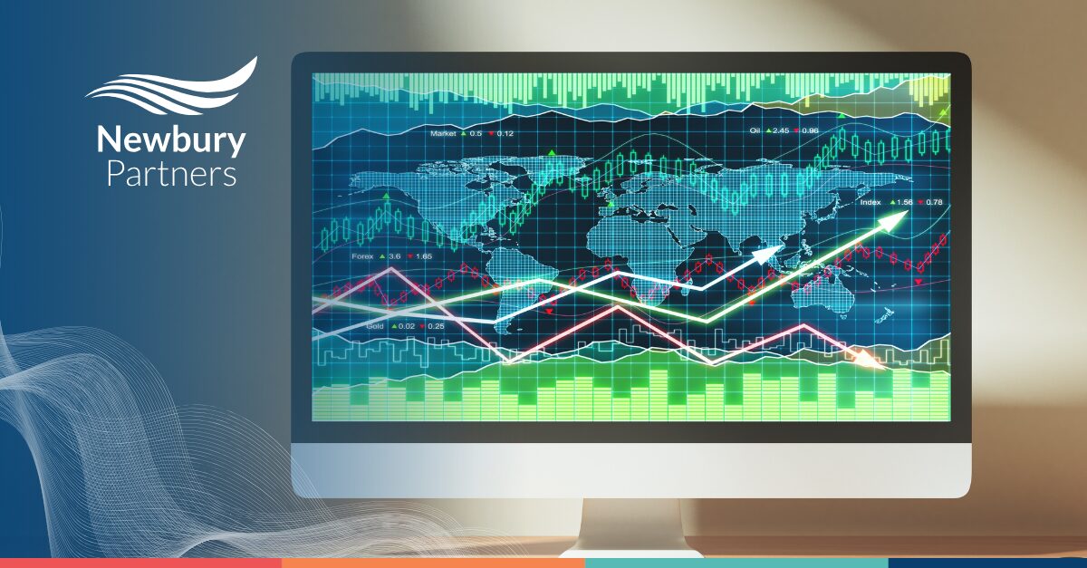 Computer screen displaying financial charts and data illustrating Bullhorn automation gaps and their growing costs over time.